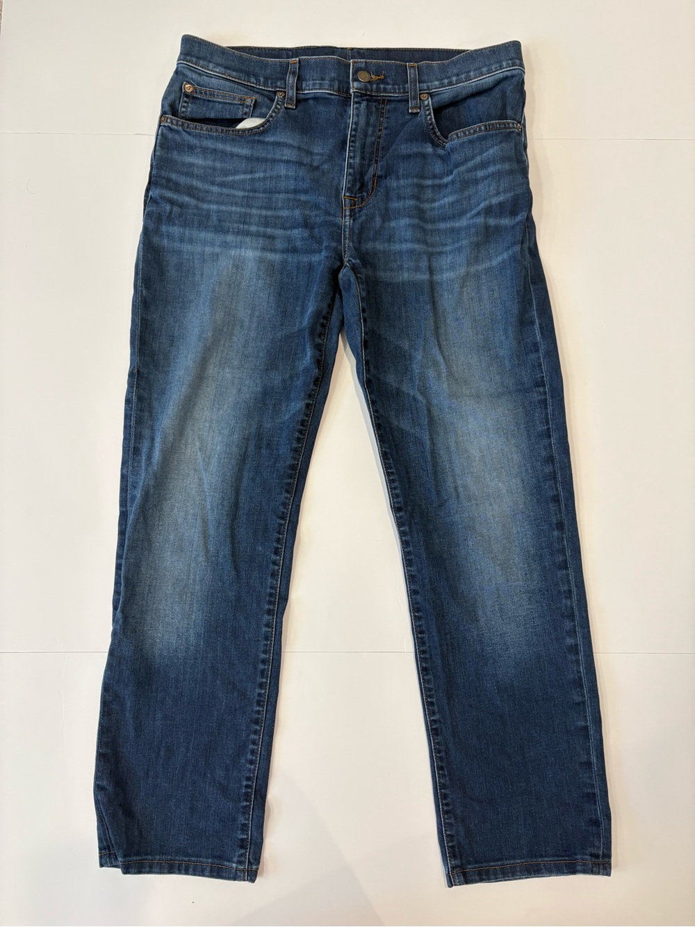Joe's Jeans The Brixton Straight-Leg Denim in Medium Blue Wash 34